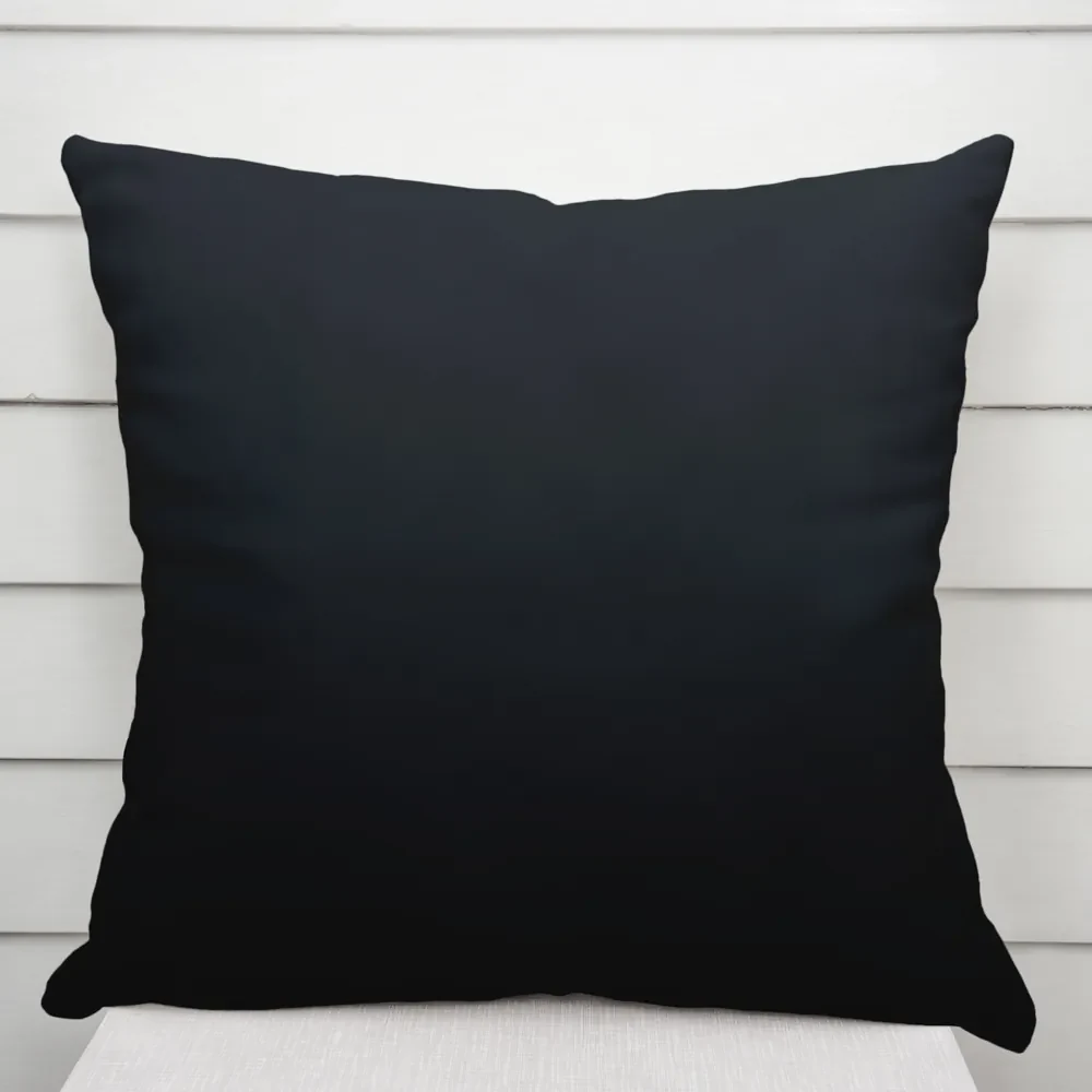Biante Saténová obliečka na vankúš LUX-026 Čierna 60 x 60 cm