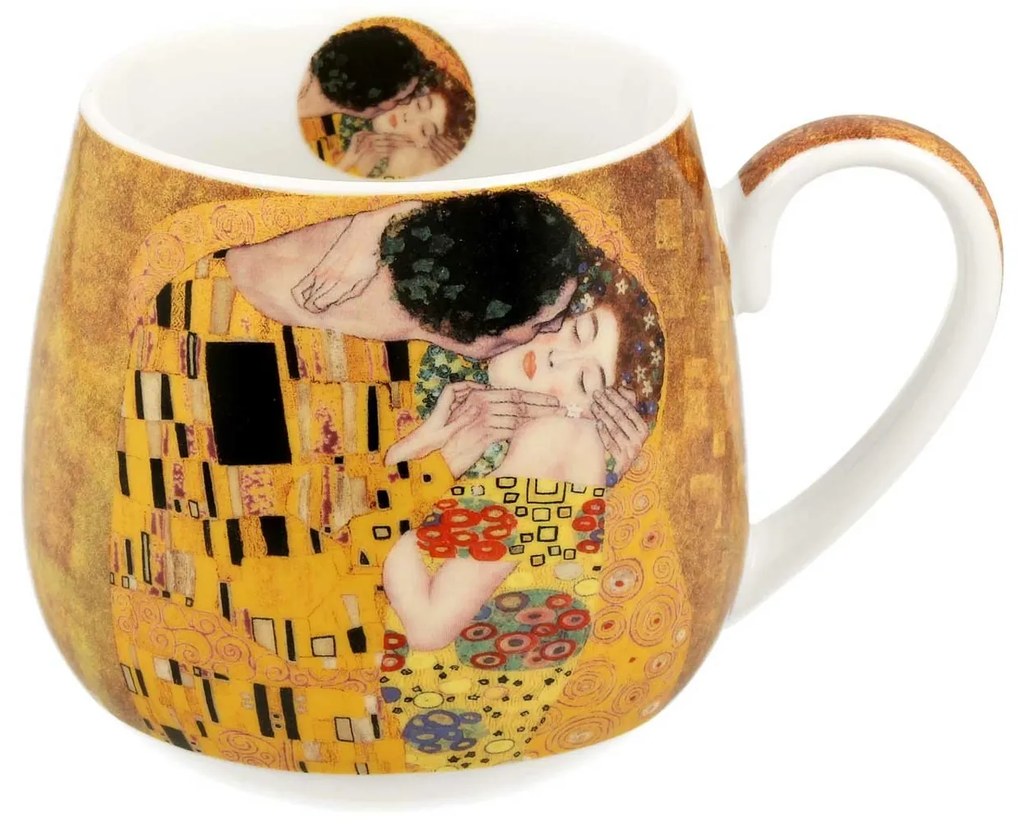 Porcelánový hrnček Klimt The Kiss 430 ml