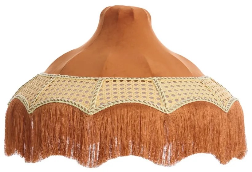 Oranžové tienidlo ø 45 cm Mizia – Light &amp; Living