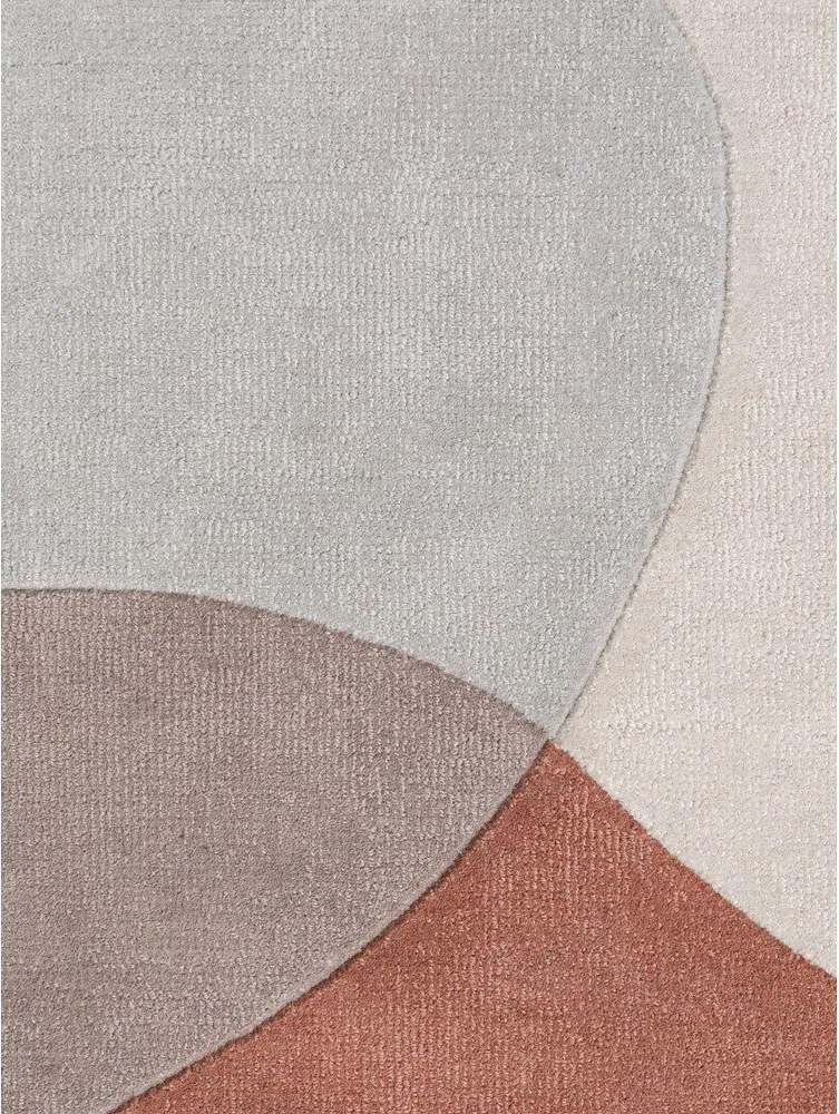 Béžový ručne tkaný vlnený koberec 160x230 cm Hackney Clarissa – Ted Baker