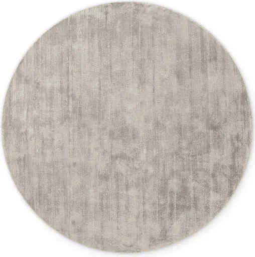 Koberec JANE strieborný kruh