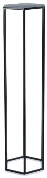 Stojan na kvety 100x24 cm čierna