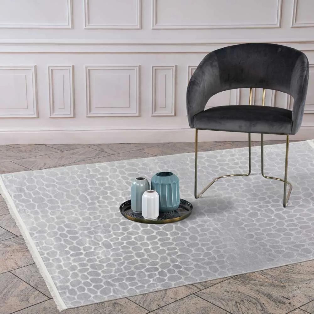 Lalee Kusový koberec Peri 110 Grey Rozmer koberca: 160 x 220 cm