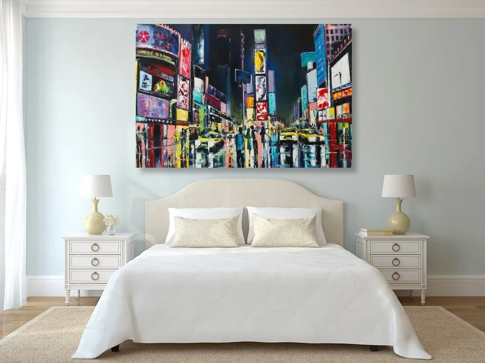 Obraz farebný New York
