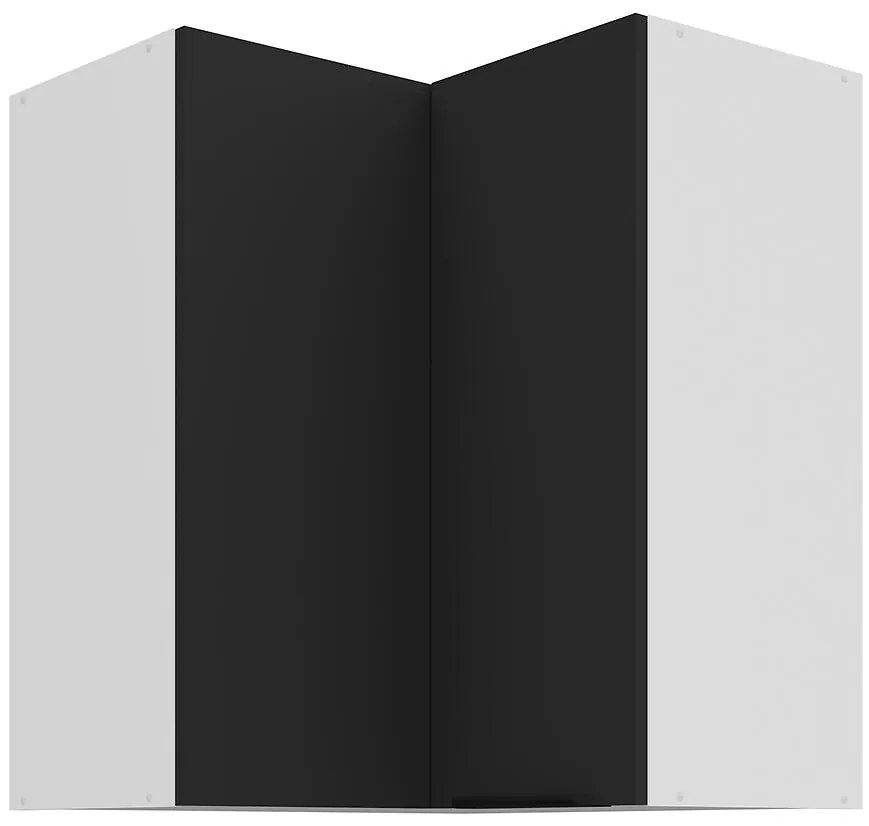 Kuchynská skrinka Aria-Bl/Wh Anti Fingerprint 60x60 Gn-72 2f (90°)