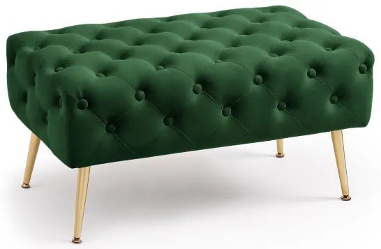 Taburetka MADRID fľaškovo zelená