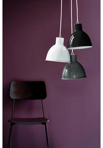 Nordlux - Luster na lanku POP 1xE27/40W/230V antracit