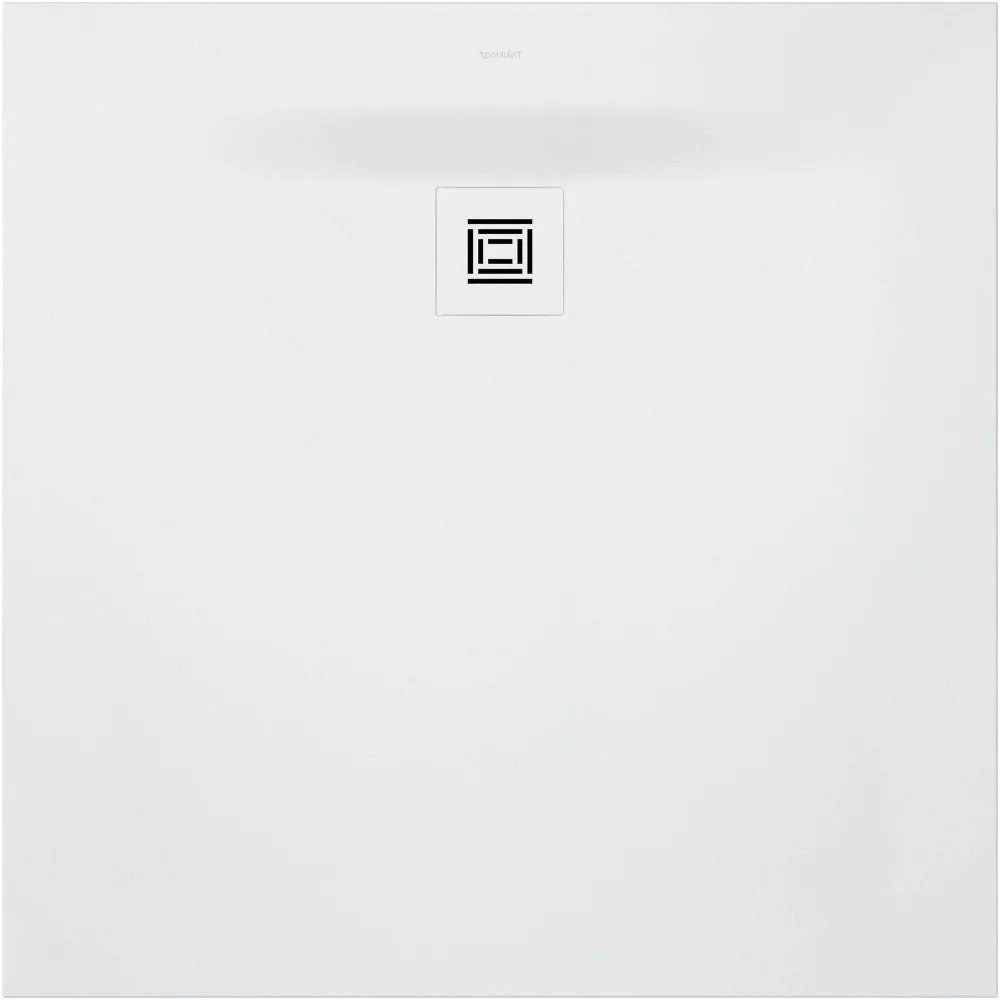 DURAVIT Sustano štvorcová sprchová vanička z materiálu DuraSolid, Antislip, 1000 x 1000 x 30 mm, biela matná, 720275740000000