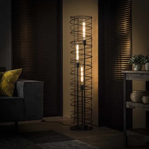 Stojaca lampa 79-55 3L Spiral - Komfort-nábytok