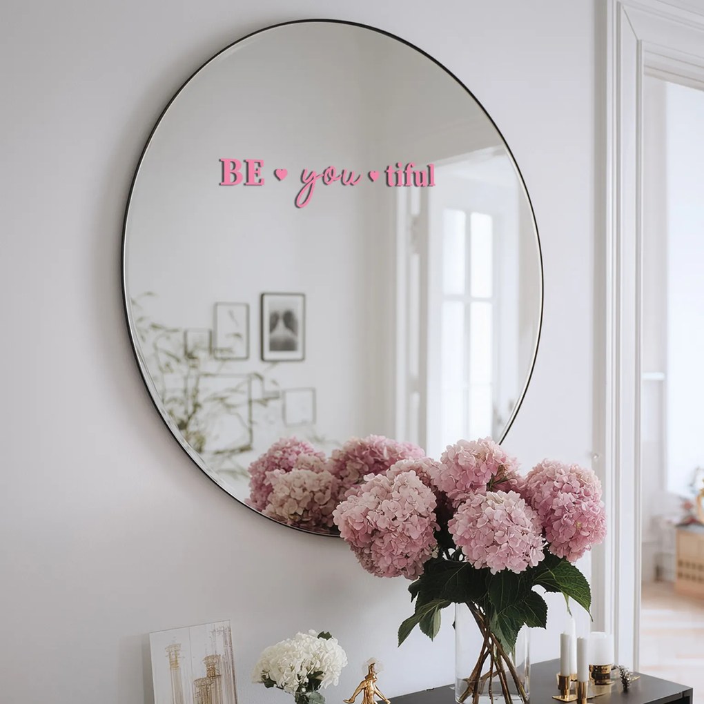 Nálepka na zrkadlo S2 – BE-⁠⁠⁠you-tiful