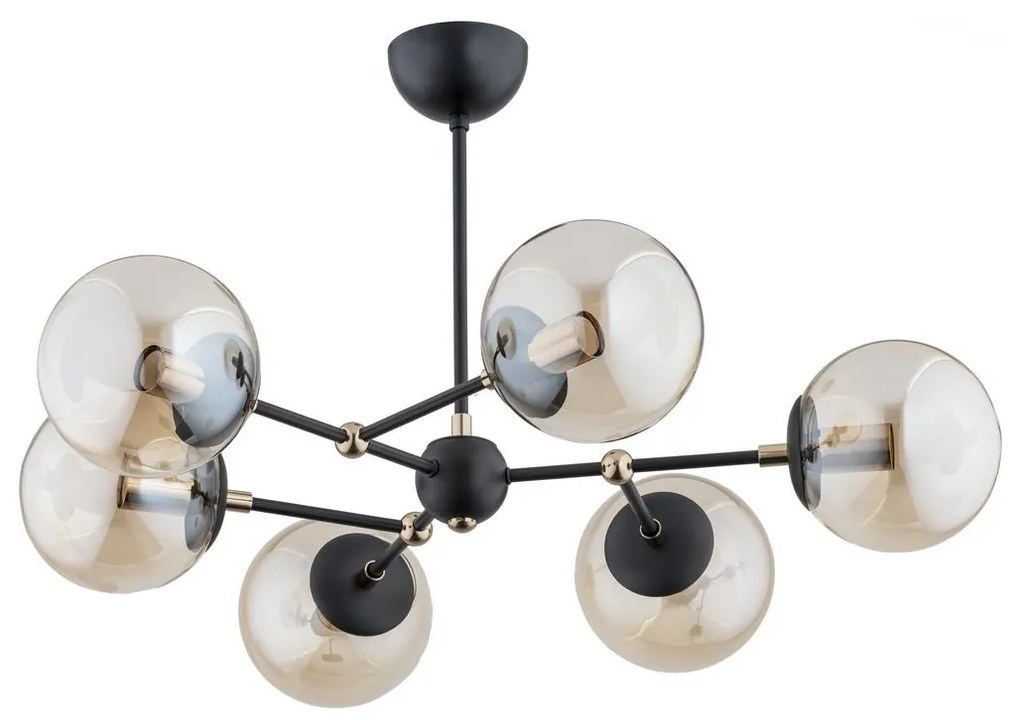 Luster na tyči ITORIS 6xE14/60W/230V