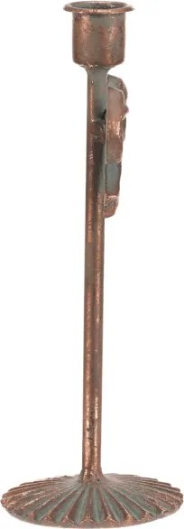 Kovový svietnik 22 cm medený FUP566-M