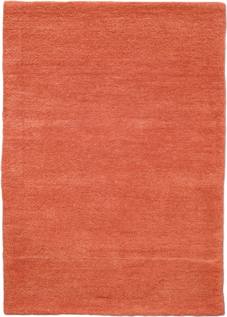 Ručne všívaný kusový koberec Asra wool orange, 120x170, oranžová, obývacia izba, Asra