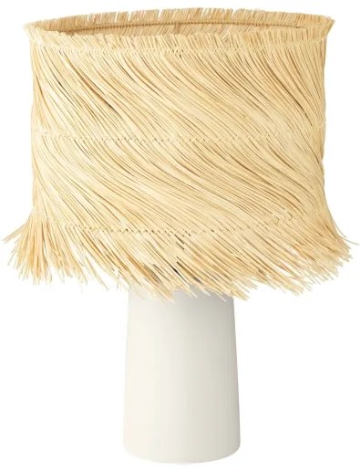 Eglo 390239 - Stolná lampa PAISANO 1xE27/40W/230V ratan