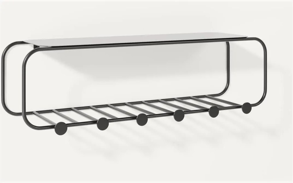 Nástenný vešiak z kovu Nash