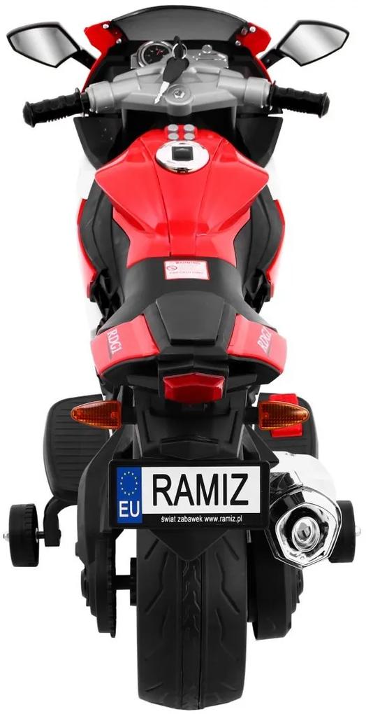 Elektrická motorka R1 Superbike pre deti - červená