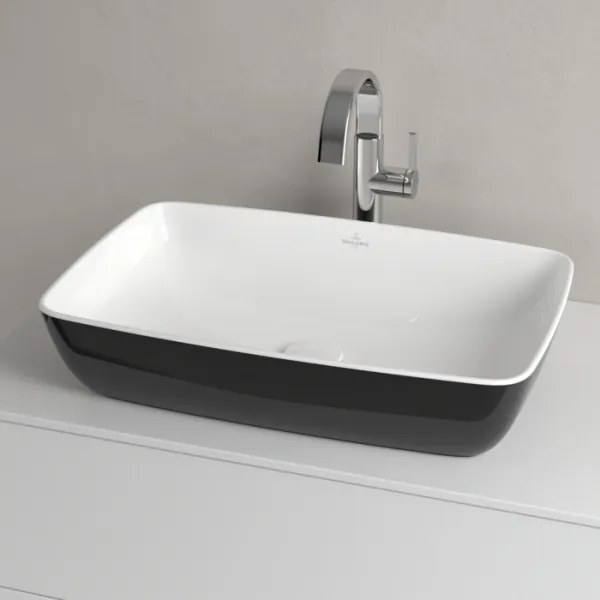 Villeroy & Boch 417258BCT8 - Umývadlo na dosku ARTIS 58x38,5 cm keramika/čierna