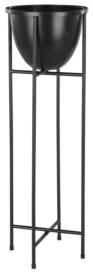 Eglo 428035 - Kovový kvetináč SHIKABE 73x23,5 cm čierna