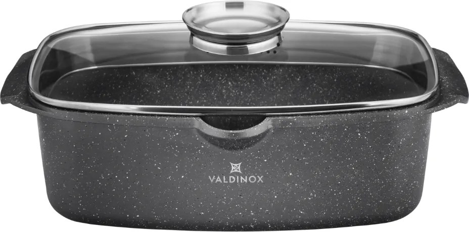 Pekáč s vekom a výlevkou 32x21m 5,7L Valdinox
