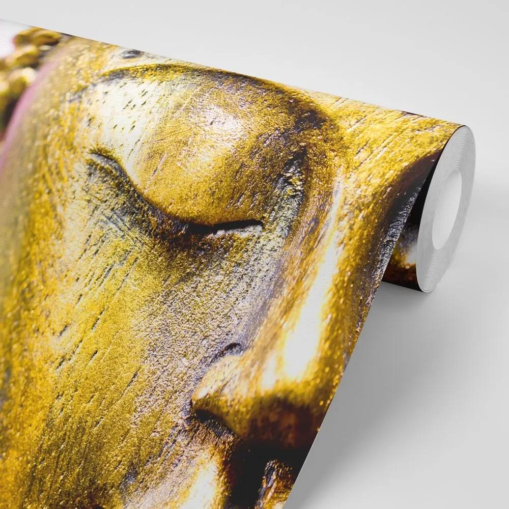 Tapeta zlatá tvár Budhu - 375x250