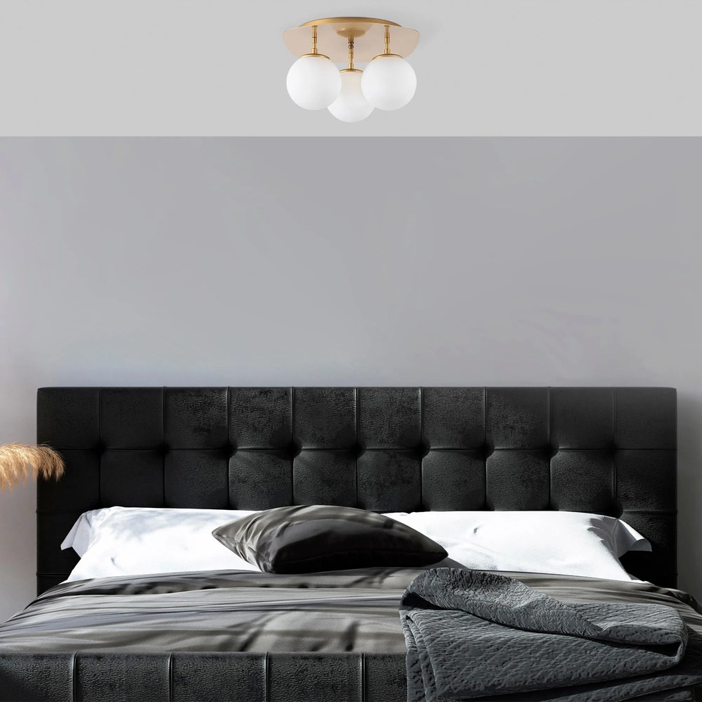 Stropné svietidlo Well zlaté