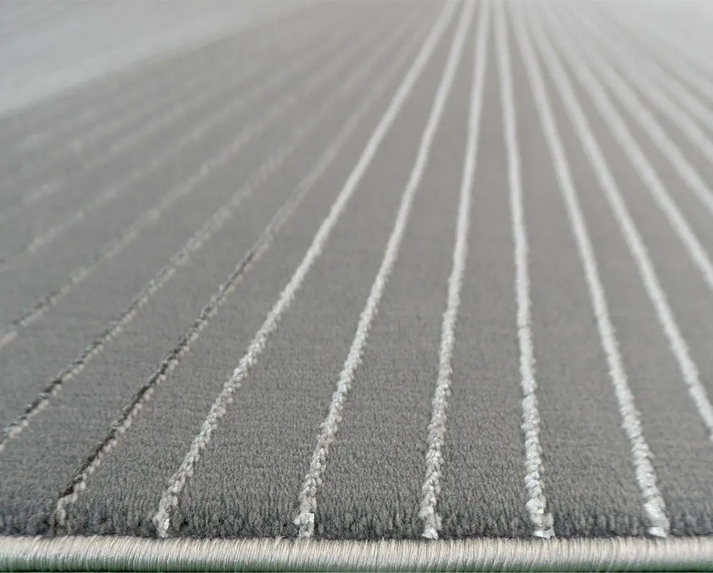 BE Koberec Allianz 6305 GREY – sivý obdĺžnikový Rozmer: 80x150 cm