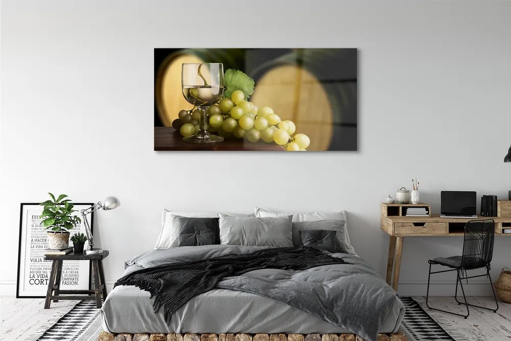 Obraz plexi Poháre hroznového suda 140x70 cm