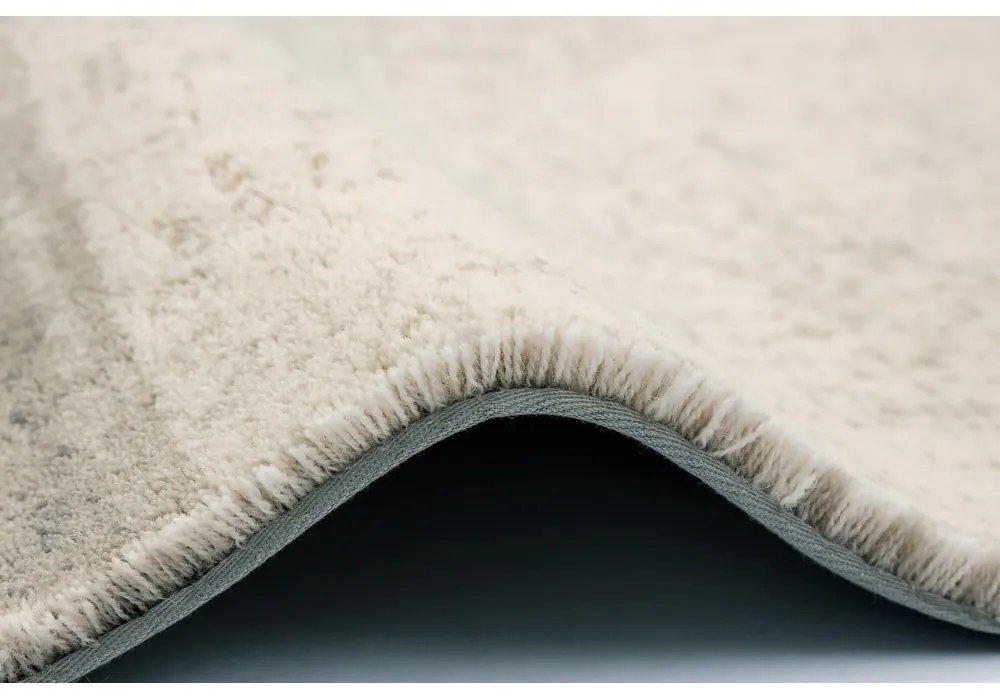 Béžový vlnený koberec 133x190 cm Agnus Pavement – Agnella