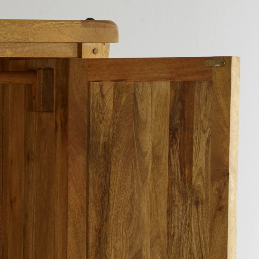 furniture-nabytek.cz - Šatníková skriňa 150 z masívneho dreva mango 150x60x200