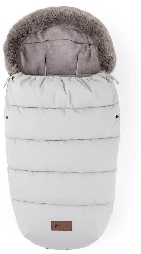 PETITE&amp;MARS - Detský fusak 4v1 COMFY Champagne Shower strieborná