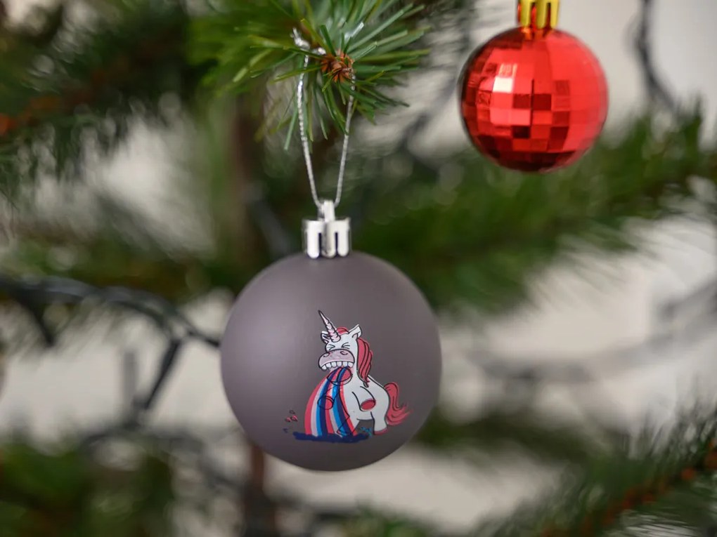Sada vánočních ozdob UNICORN, 6 ks - více variant