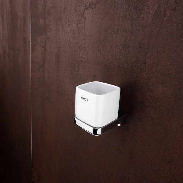 NIMCO MA set-31K-26 - Dávkovač mydla, stojan na kefky a nástenný háčik MAYA