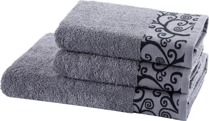 Froté osuška VENEZIA sivá 70 x 140 cm