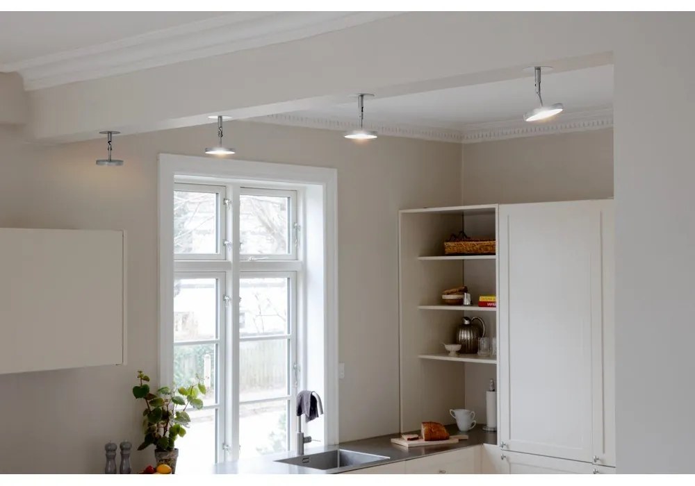 LED bodové svietidlo v striebornej farbe ø 12 cm Asteria Spot – UMAGE