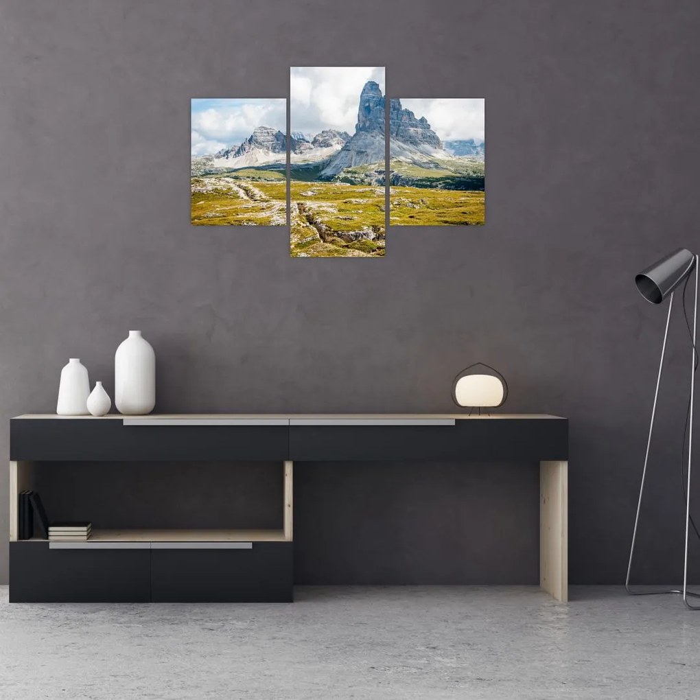 Obraz - Talianske Dolomity (90x60 cm)