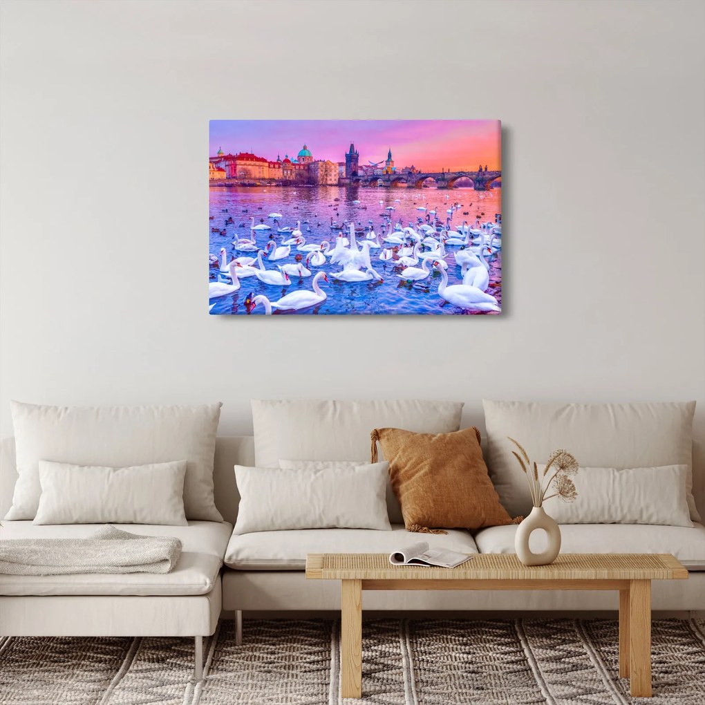 Obraz - Praha (90x60 cm)