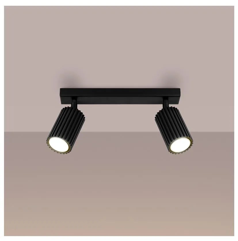 Brilagi - Bodové svietidlo CRESTO 2xGU10/10W/230V čierna