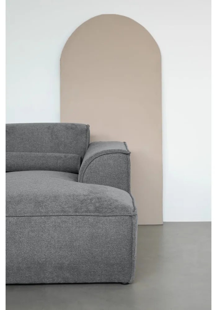 Sivá rohová pohovka (ľavý roh/do tvaru "U") Flex Felix – Miuform