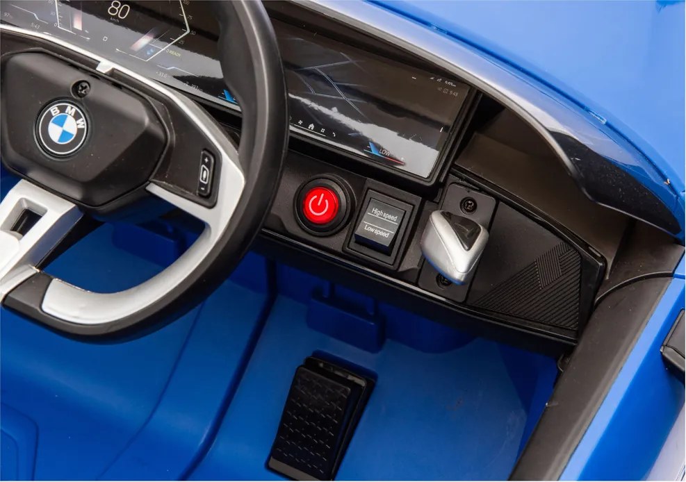 LEAN CARS Elektrické autíčko BMW i4 4x4 JE1009 modré