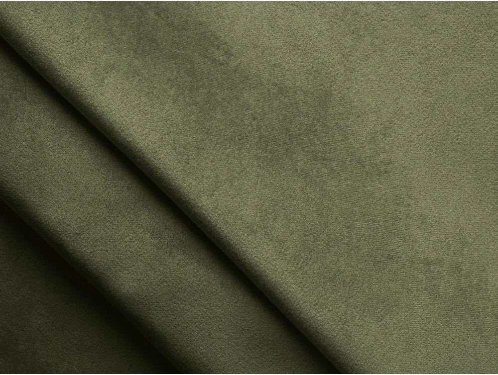 Zelená čalúnená dvojlôžková posteľ s úložným priestorom s roštom 160x200 cm Lemi – Makamii