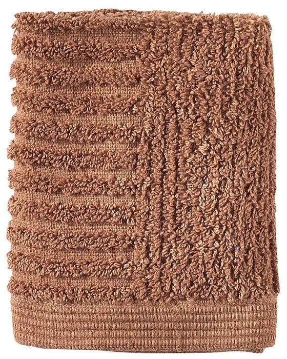 Froté bavlnený uterák v terakotovej farbe 30x30 cm Classic – Zone