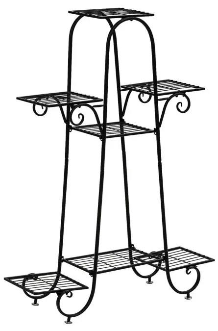 STILISTA stojan na rastliny, 102 x 76 x 24 cm, oceľ