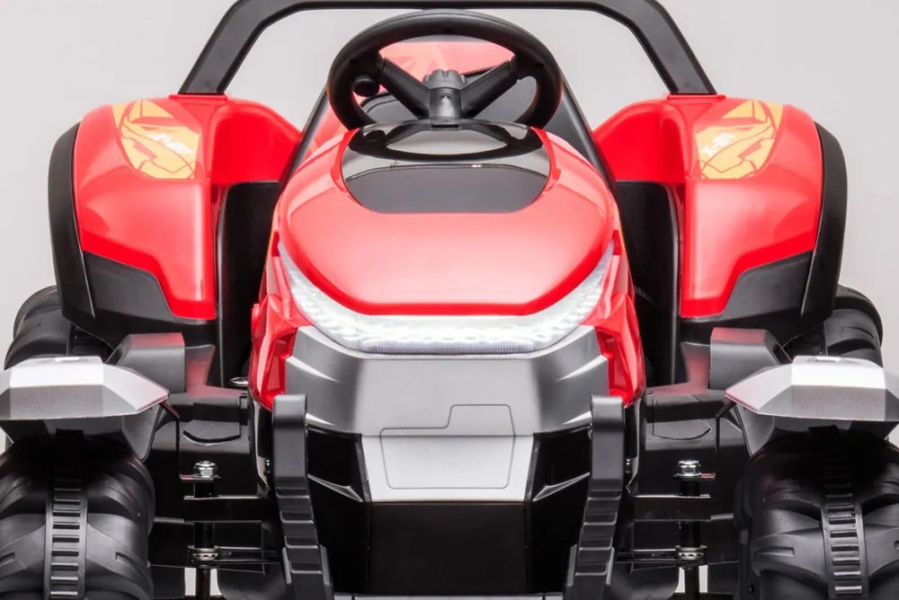 LEAN CARS BLT-206 Batériový traktor červený