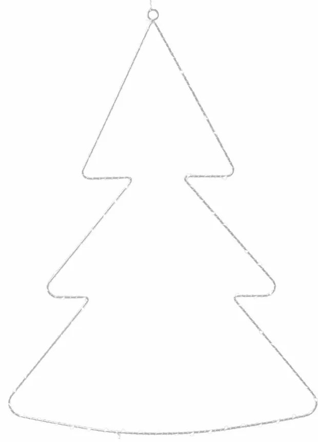 Biela závesná vianočná svetelná dekorácia Liva – Sirius