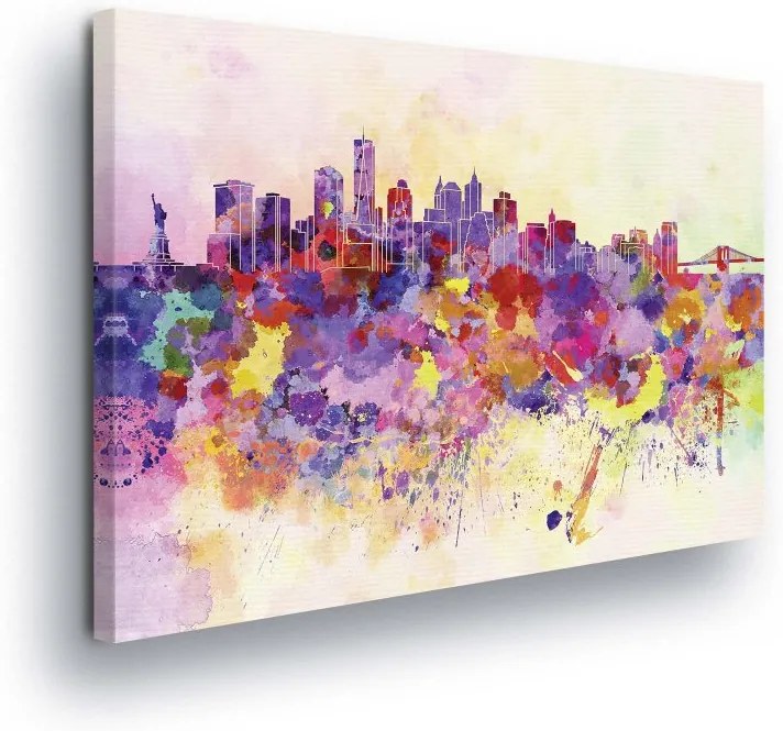 GLIX Obraz na plátne - Painted City 100x75 cm