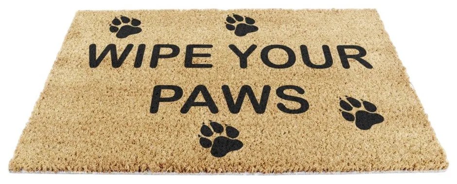 Rohožka z kokosového vlákna 40x60 cm Wipe Your Paws – Artsy Doormats