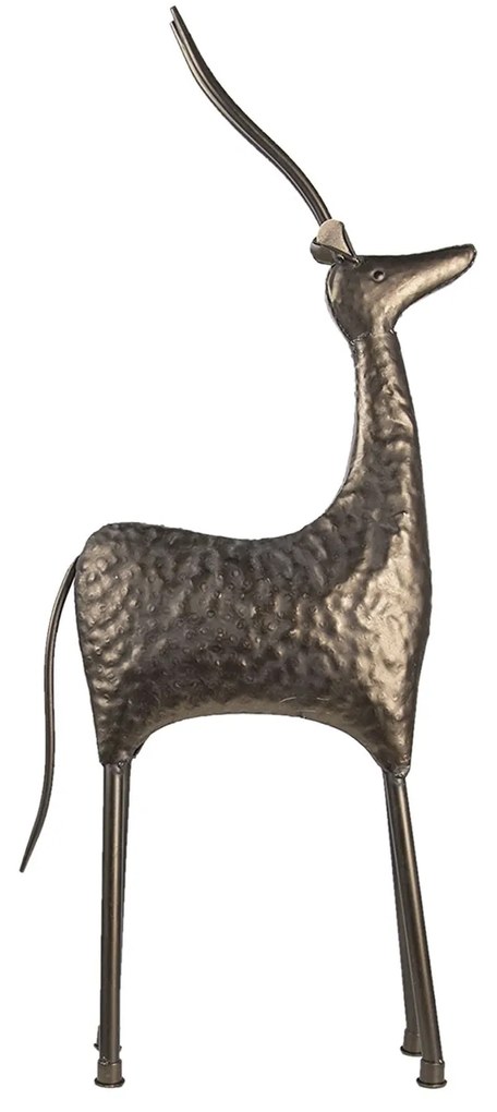 Kovová dekoratívne socha Antilopa - 41 * 41 * 102 cm