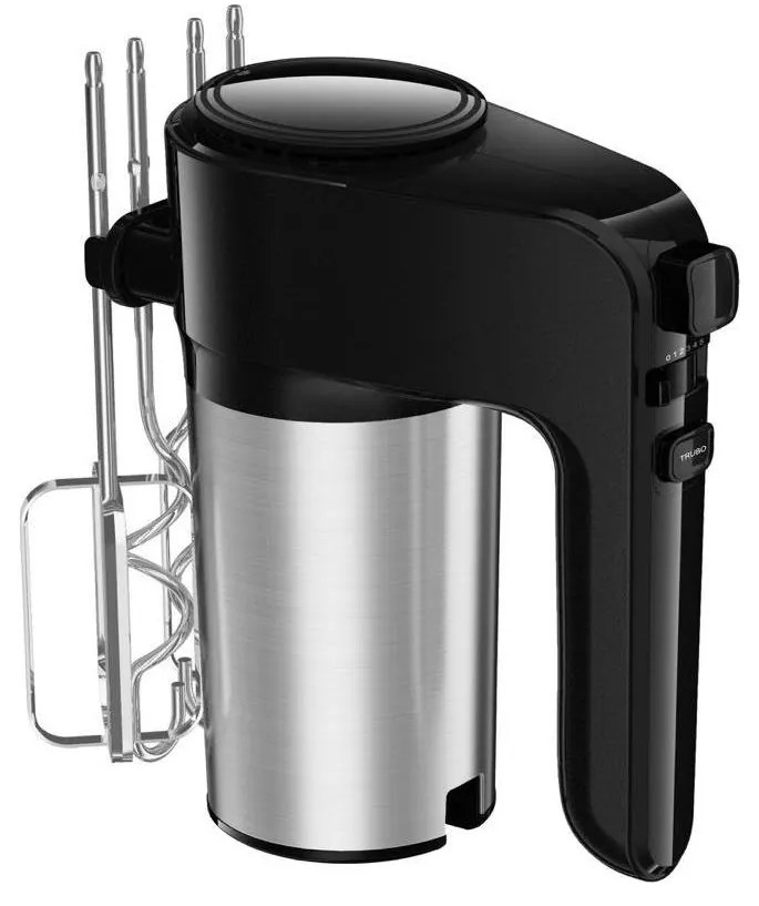 Aigostar - Ručný šľahač 300W/230V čierna/chróm