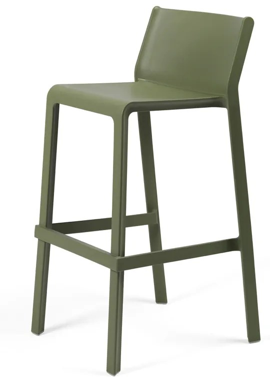 Stima Plastová barová stolička TRILL STOOL Odtieň: Grigio - sivá