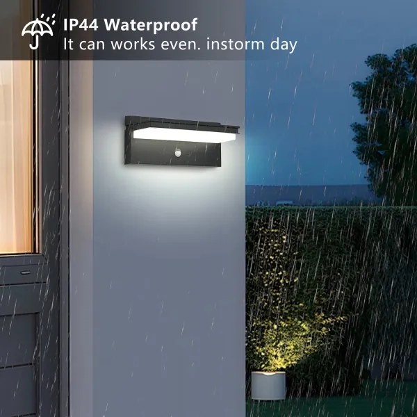 Brilagi LED solárne svietidlo SUN SENSE LED/10W/3,7V 4000mAh IP44 senz.